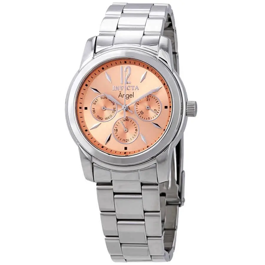 0462 Angel Apricot Dial 38 mm Women`s Watch by Invicta