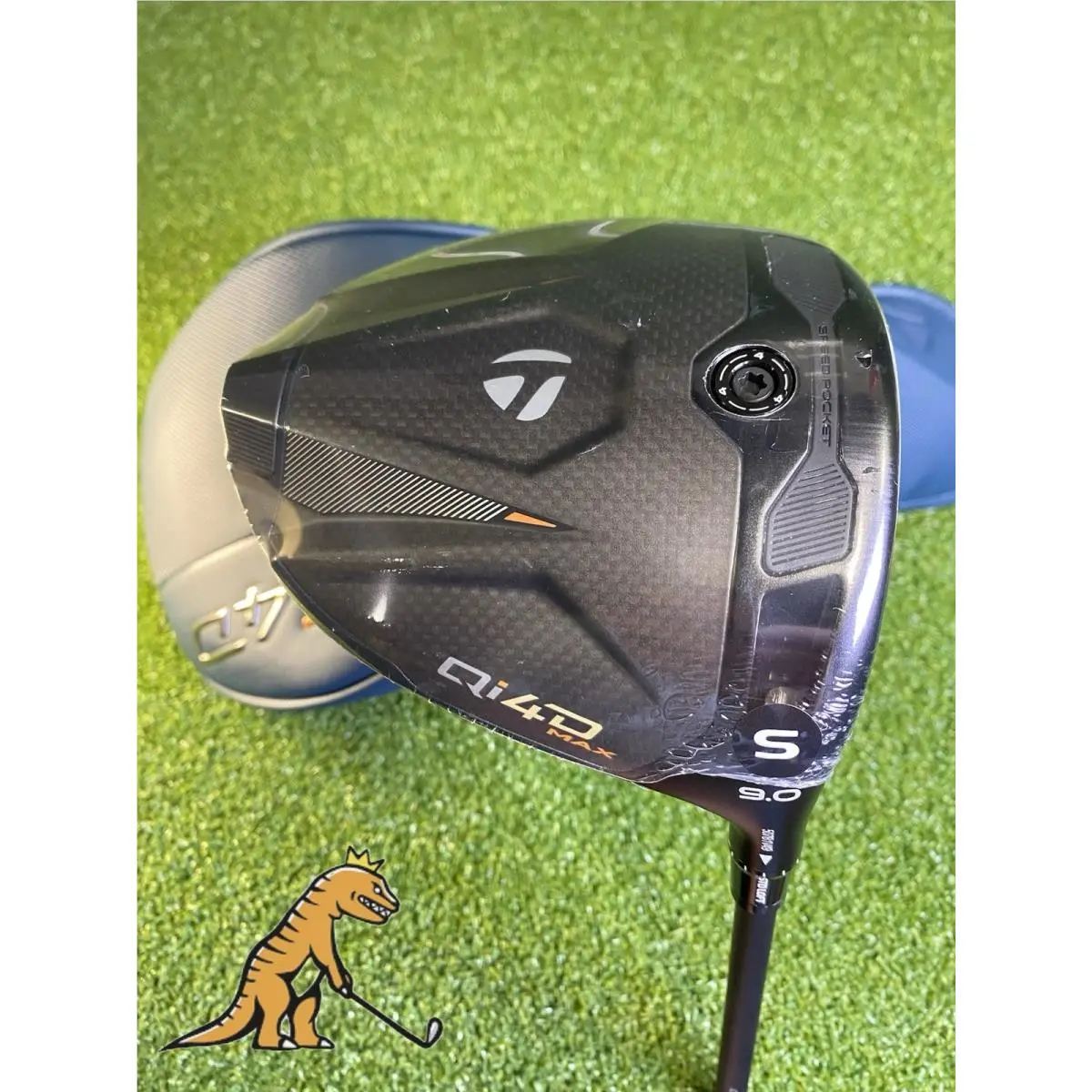 Taylormade Qi4D Max 9 Driver Mitsubishi Reax 50g Stiff Flex + HC
