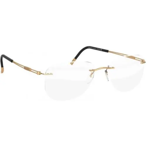 Silhouette Tng 2018 Chassis Rimless 5521 Eyeglasses Chassis 7530 Lavish Gold
