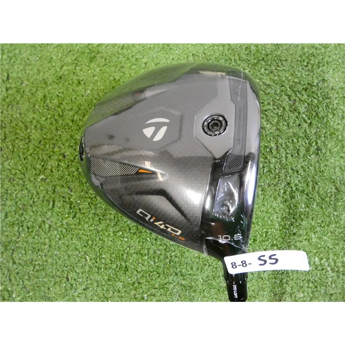 Taylormade Qi4D LS 10.5 Driver Reax Mid Rotation Blue 60 Regular Graphite