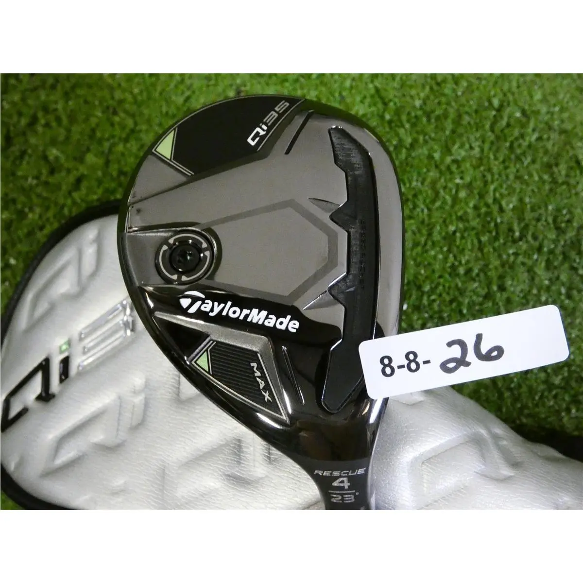 Taylormade Qi35 Max 23 4 Hybrid Rescue Airspeeder 50 Regular Graphite w HC