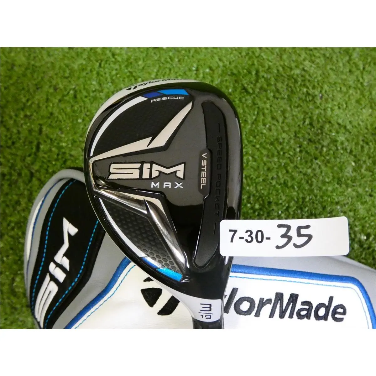 Taylormade Sim Max 19 3 Hybrid Rescue DG X100 X Extra Stiff Steel HC 39.25