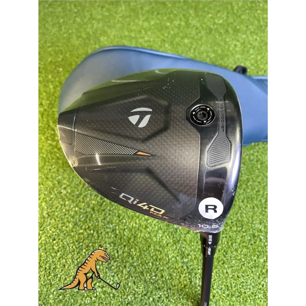 Taylormade Qi4D Max 10.5 Driver Mitsubishi Reax 50g Regular Flex + HC