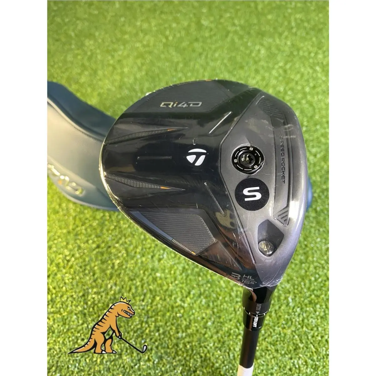 Taylormade Qi4D 3HL 16.5 3-Wood Reax 65g Stiff Flex + HC