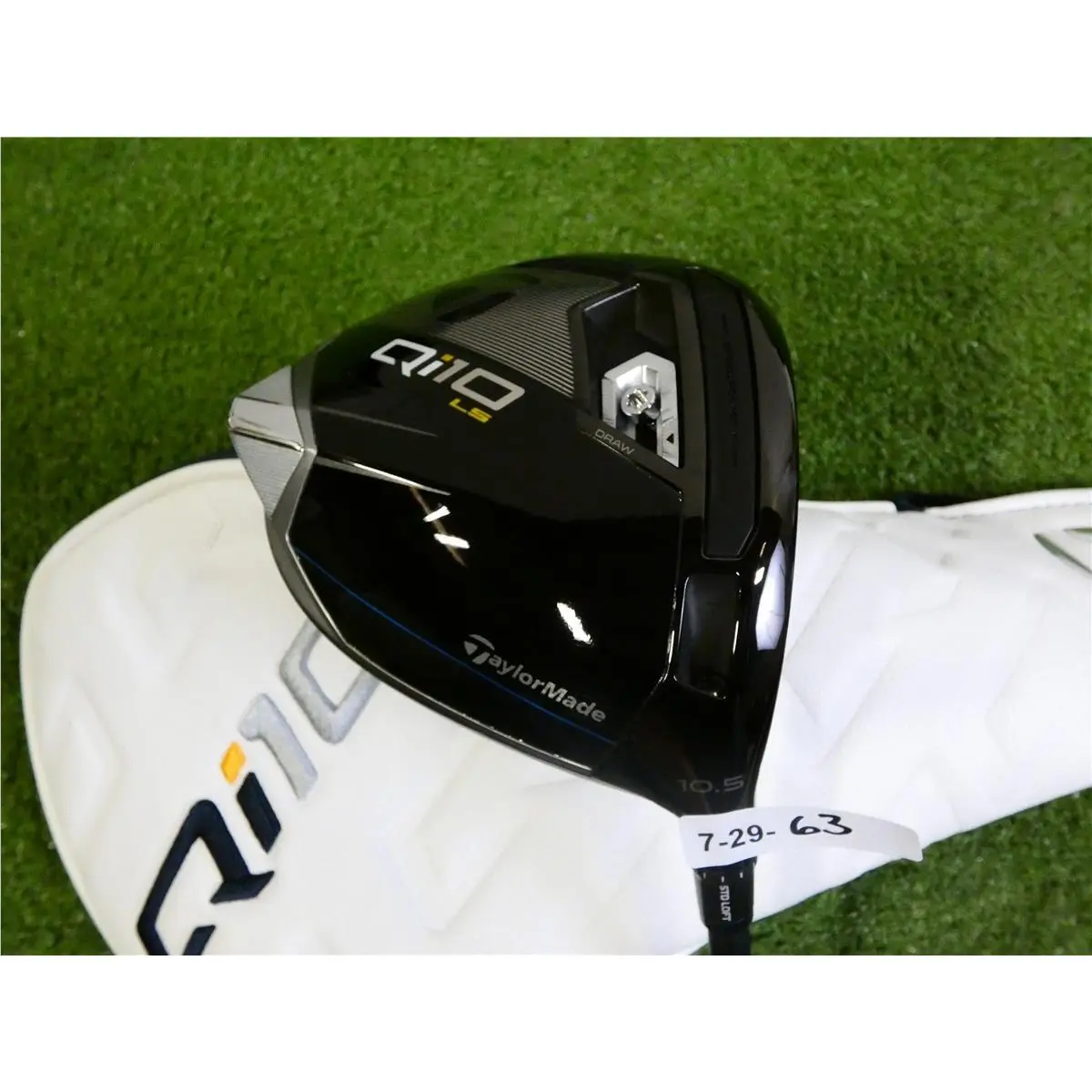 Taylormade Qi10 LS 10.5 Driver Kai`li White Dark Wave 60 Stiff with HC 46
