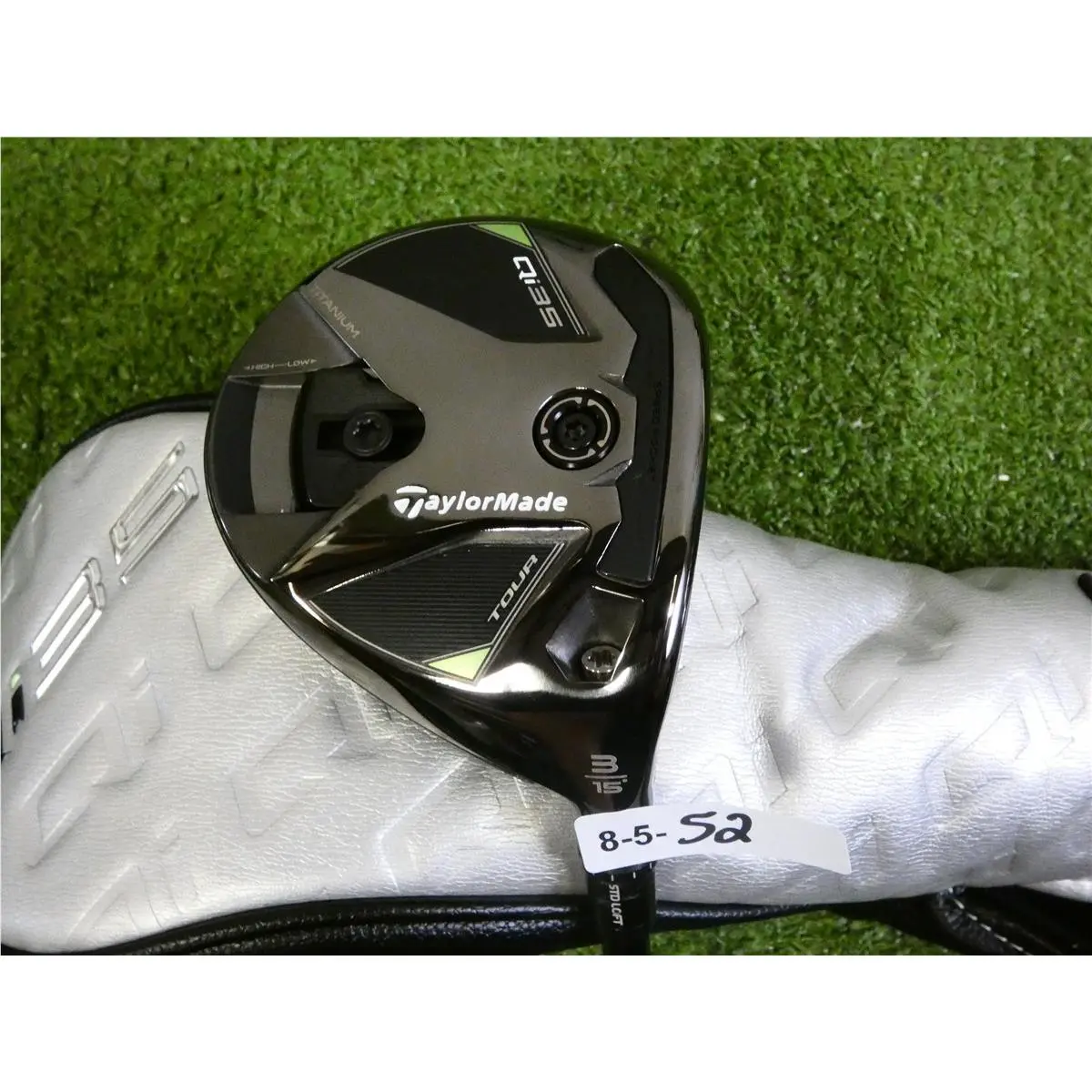 Taylormade Qi35 Tour 15 3 Wood Tensei AV White 65 Stiff Graphite w HC Mid