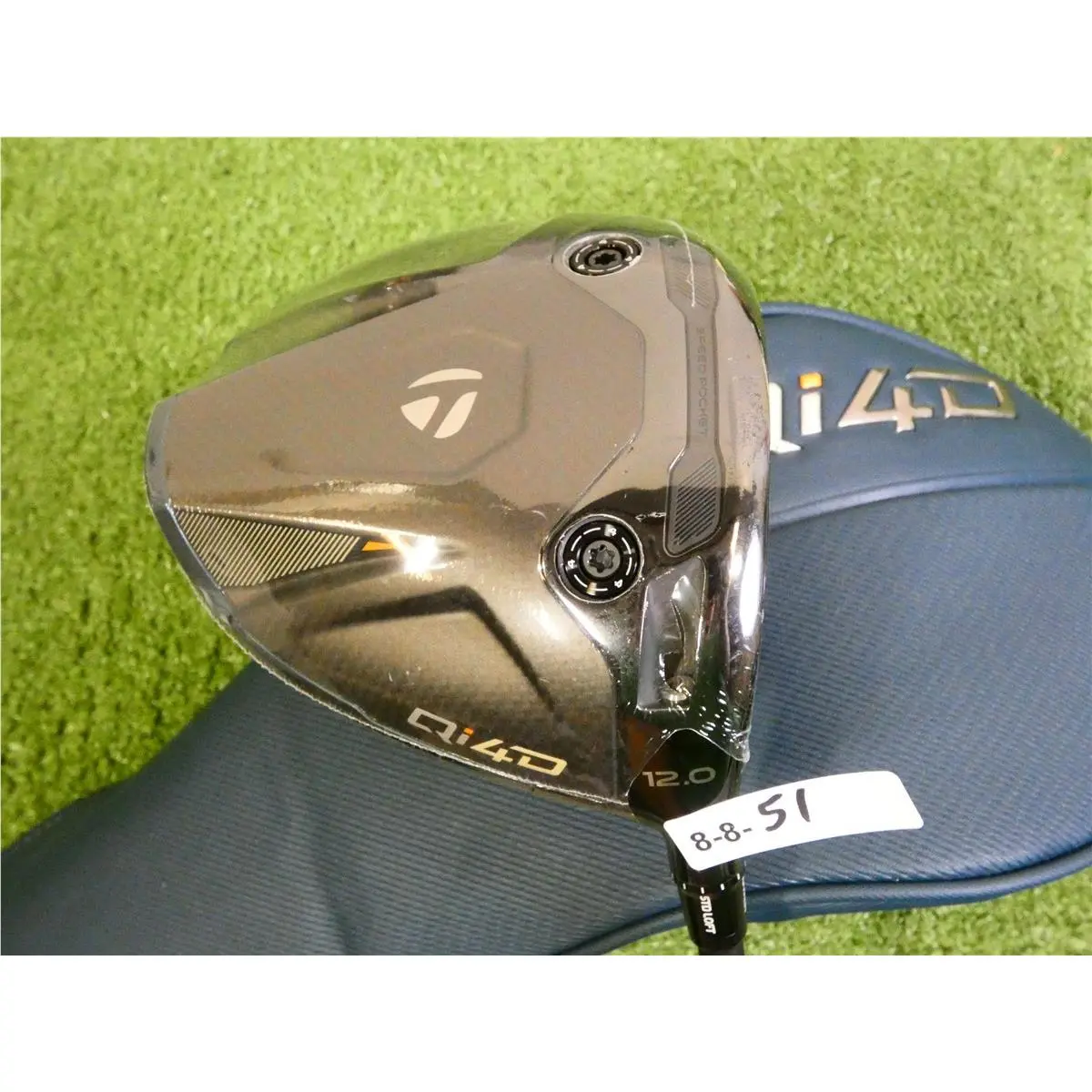 Taylormade 2026 Qi4D 12.0 Driver Reax Mid Rotation Blue 60 Regular with HC