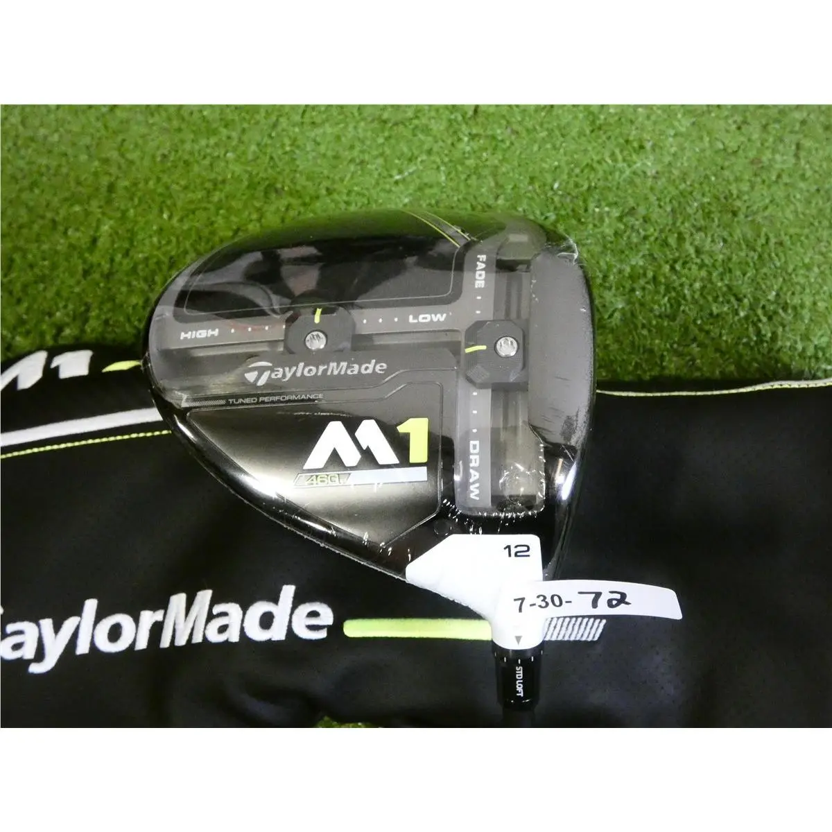 Taylormade 2017 M1 460 12 Driver Vanquish 40 Regular Graphite w Headcover