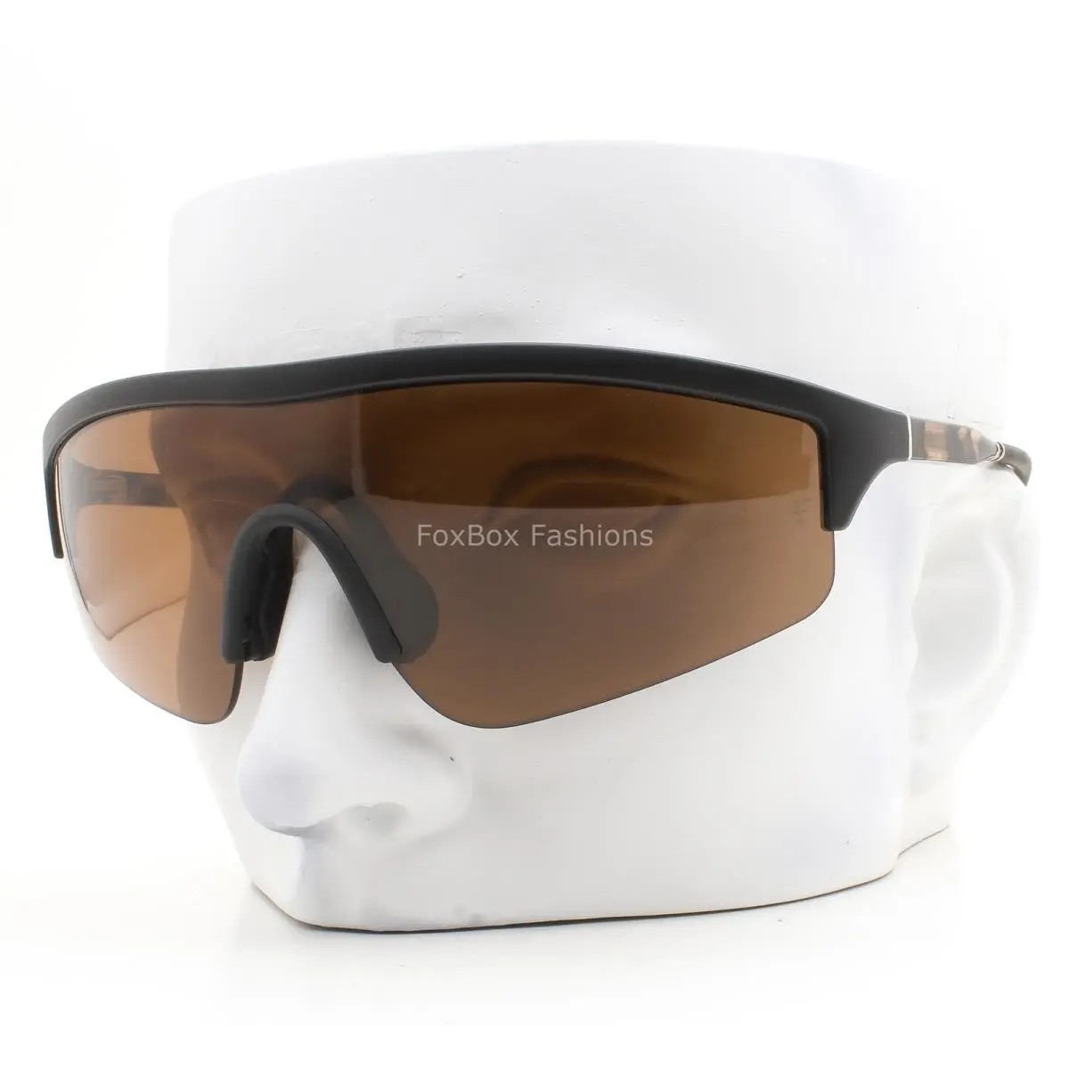X Federer R-7 Sunglasses OV5560S Semi-matte Black Brown W/pouch by Oliver Peoples
