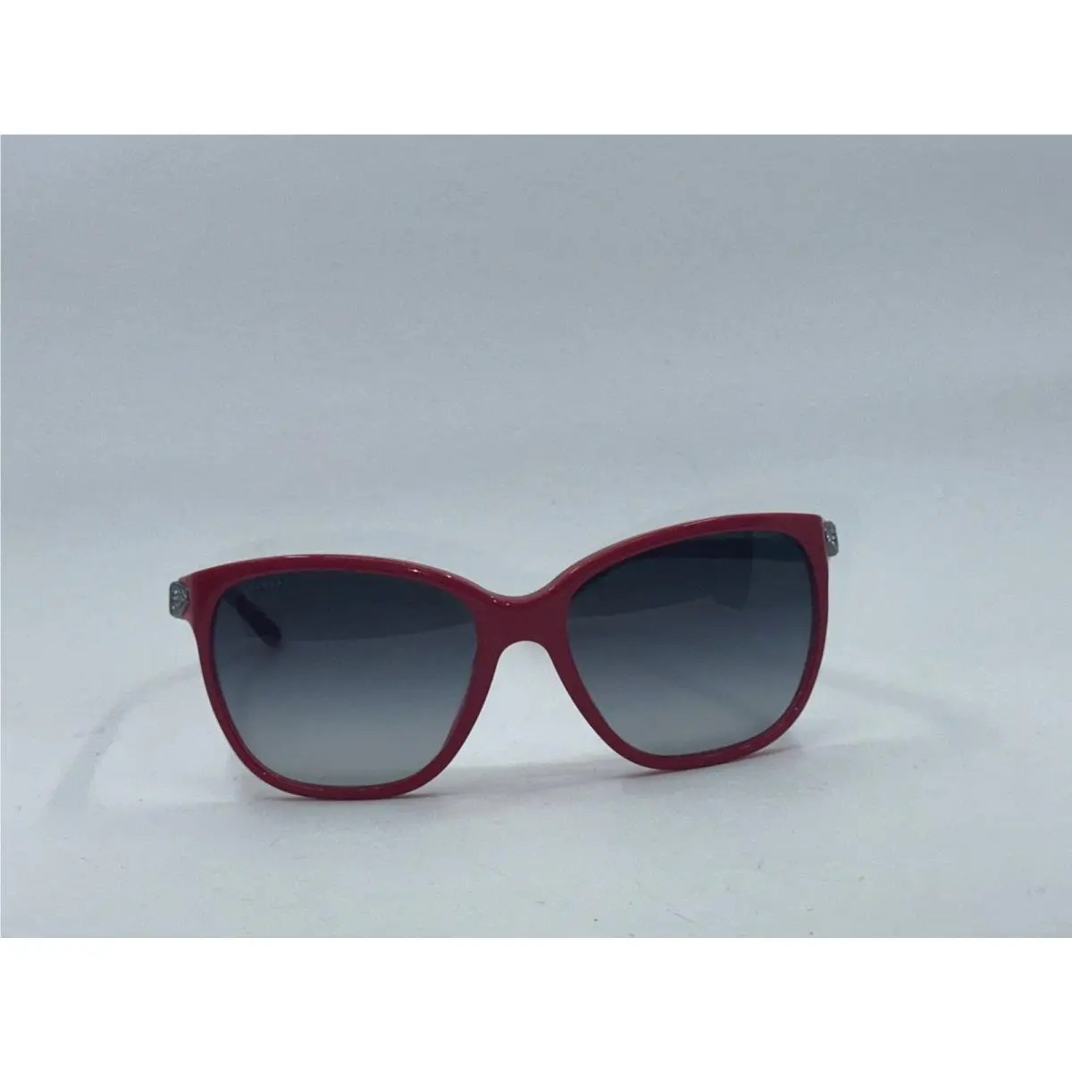 Serpenti BV8136-B 5317/8G Red Crystal Square Sunglasses 57mm by Bvlgari
