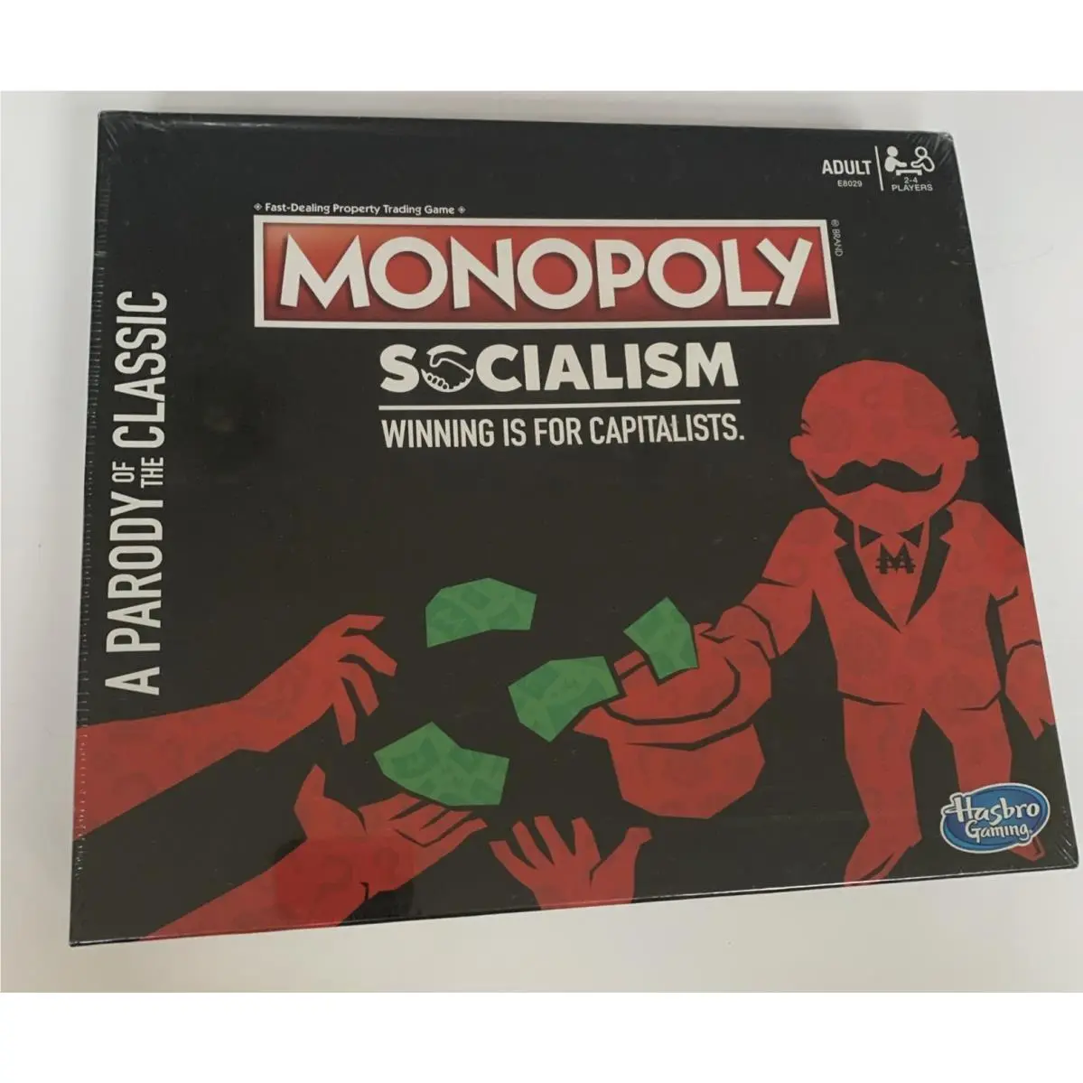 Monopoly Socialism Winning Is For Capitalists Parody Of Classic Game