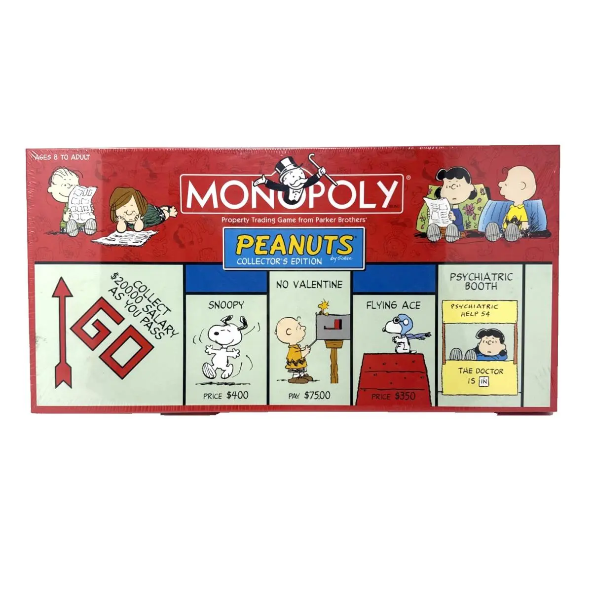 2002 Monopoly Vintage Board Game Peanuts Collector’s Edition
