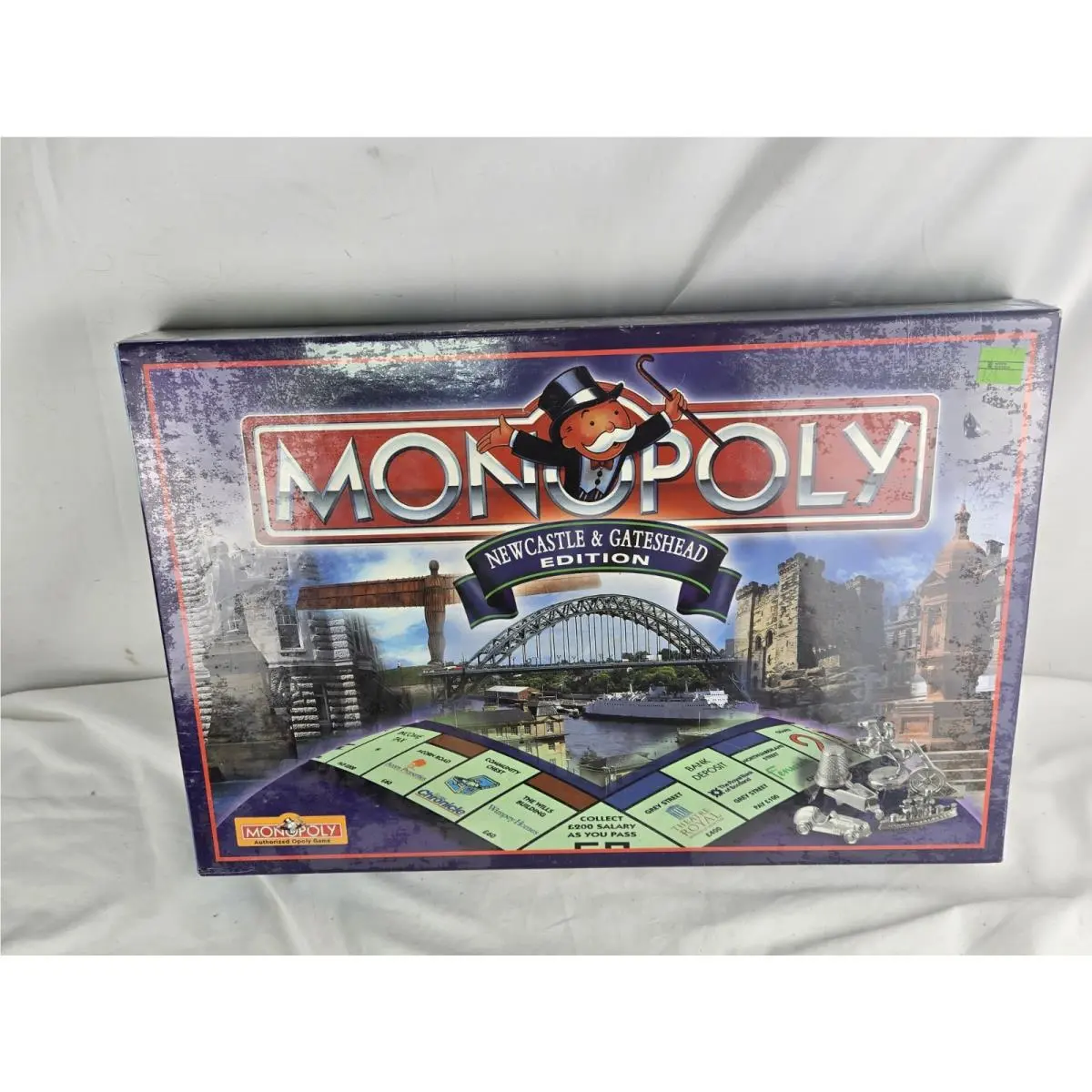 Vtg Monopoly Newcastle Gateshead Edition 1998 Board Game British Version