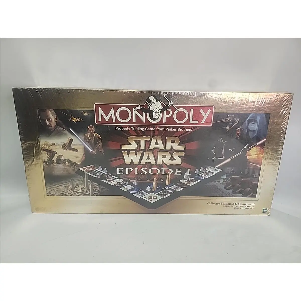Star Wars Episode 1 1999 Monopoly 3D Collector`s Edition