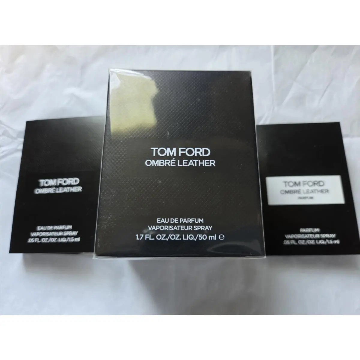 Ombre Leather Eau De Parfum Spray 1.7 oz/50 ml Samples by Tom Ford