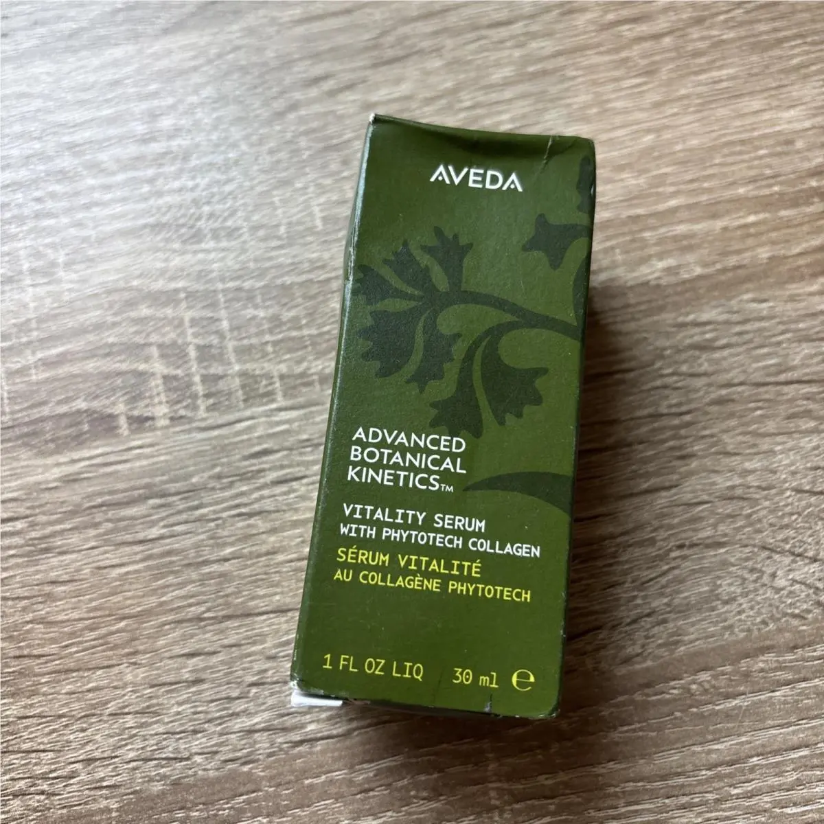 Advanced Botanical Kinetics Vitality Serum Wrinkles Fine Lines 1 oz 30 ml by Aveda