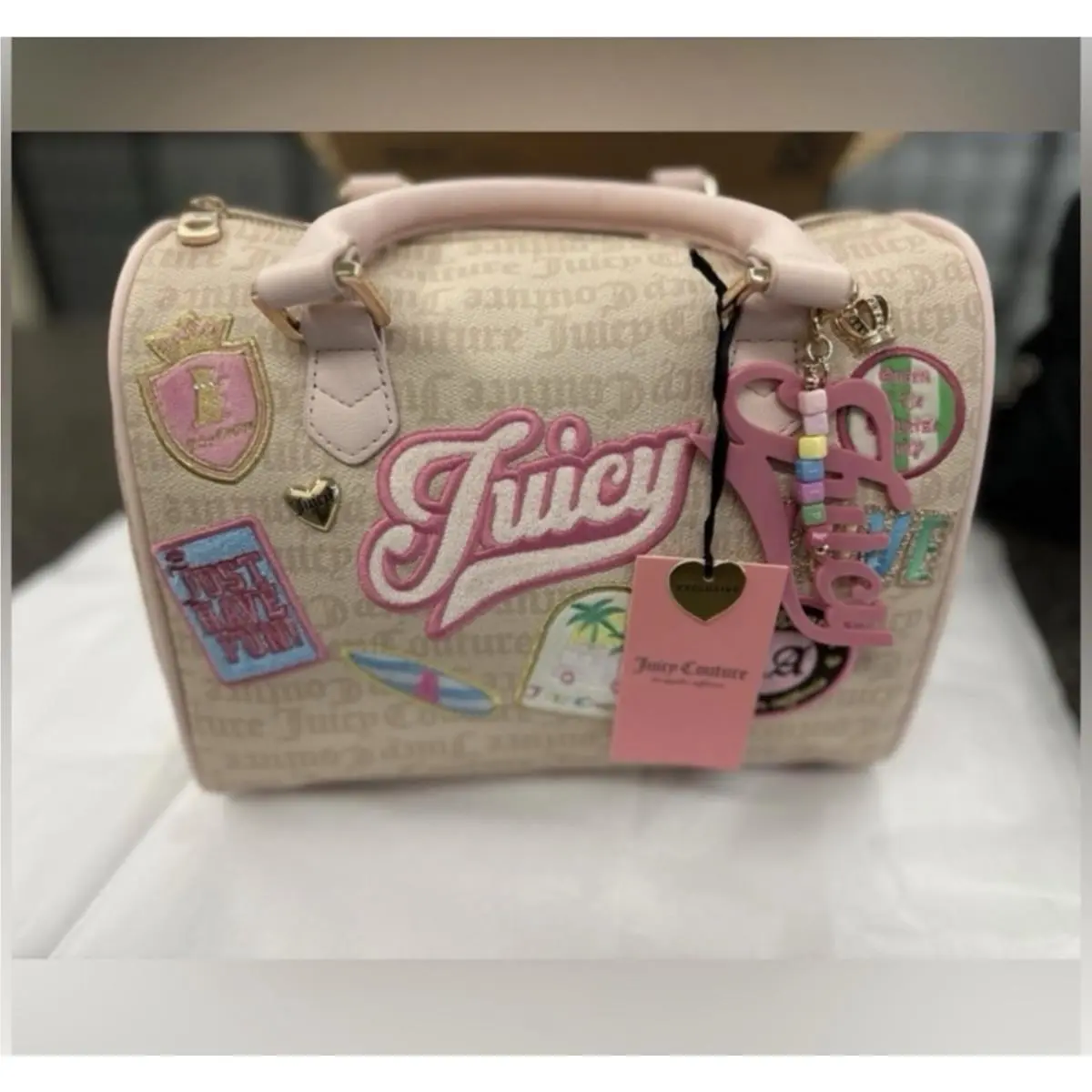 Run The World Satchel Crossbody Bag by Juicy Couture