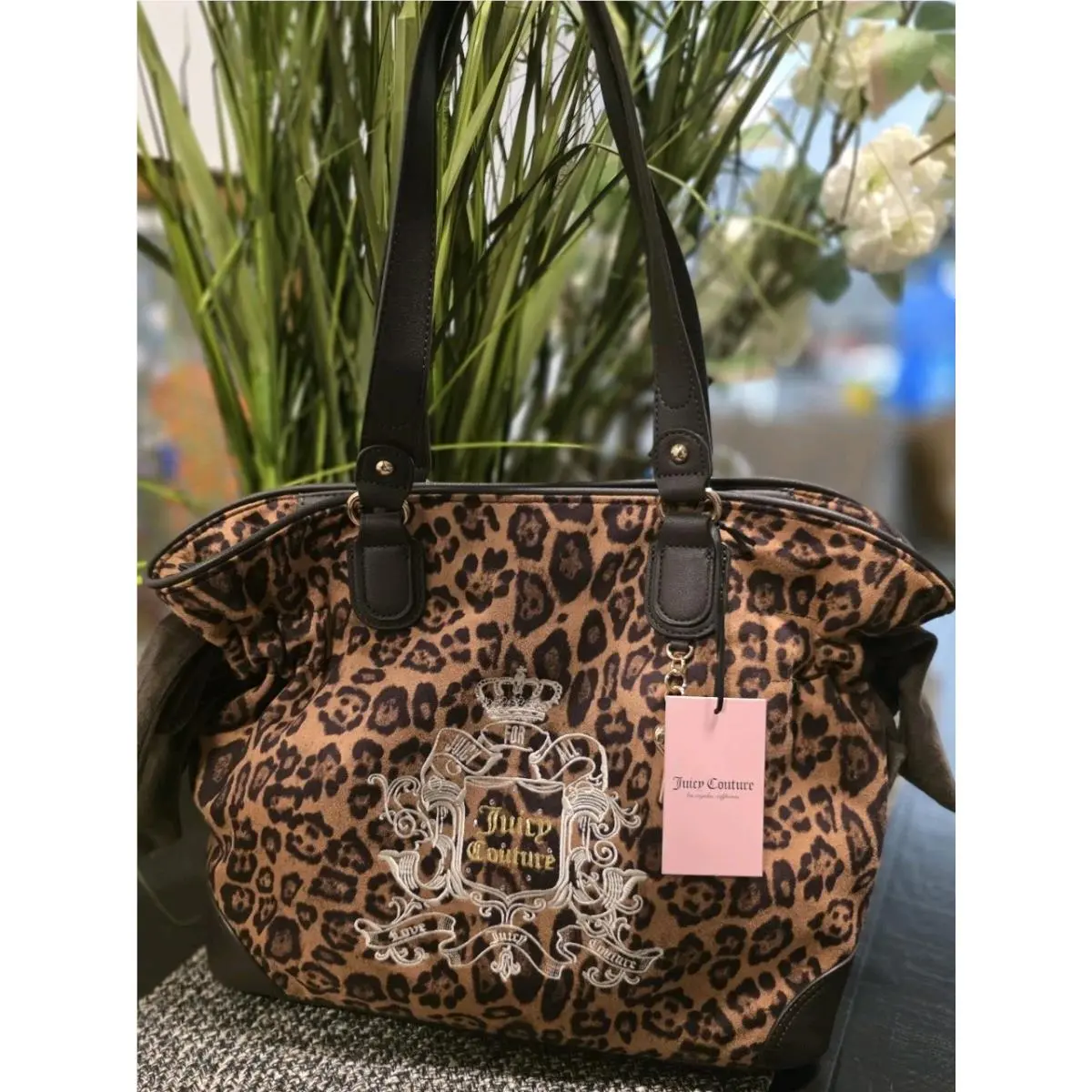 Juicy For All Leopard Tote Cheetah Day Dreamer by Juicy Couture
