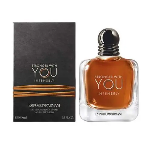 Stronger with You Intensely Eau de Parfum Spray 100ml 3.3 oz by Emporio Armani