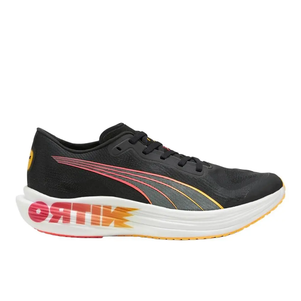 Puma Deviate Nitro Elite 2 Ff Running Mens Black Sneakers Athletic Shoes 309695