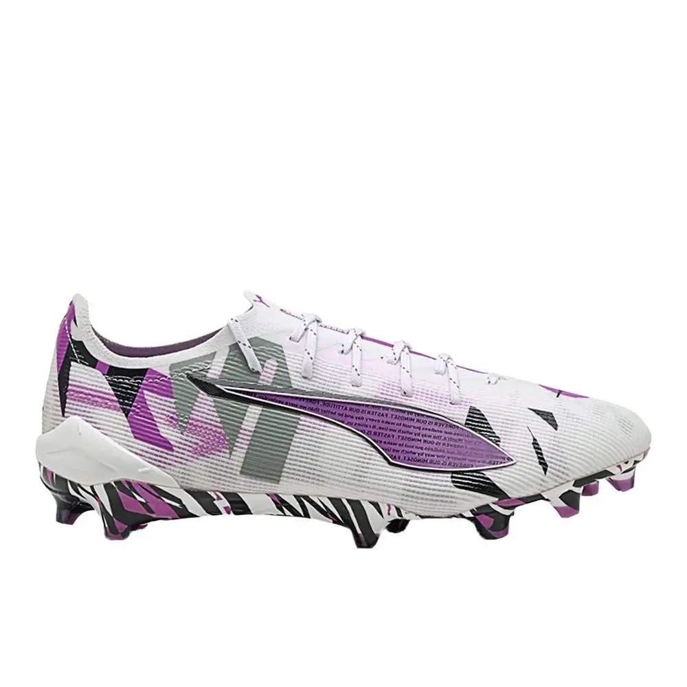Ultra 5 Ultimate Forever Firm Ground Soccer Cleats Mens White Sneakers Athl by Puma