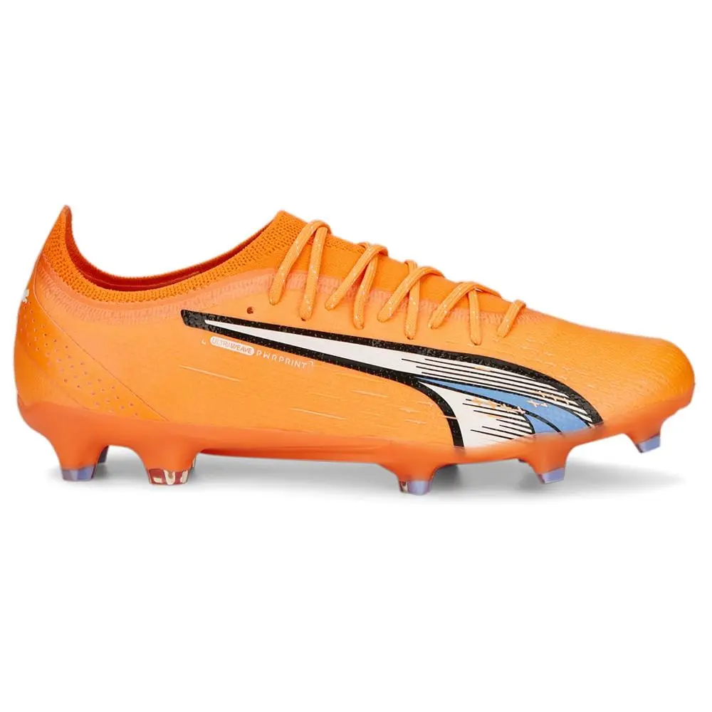 Puma Ultra Ultimate Soccer Cleats Mens Orange Sneakers Athletic Shoes 10716301