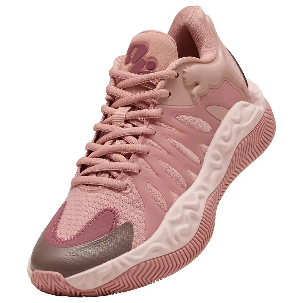Puma shoes - PUMA Hali 1 Basketball  Youth - 31345601 - Pink 4