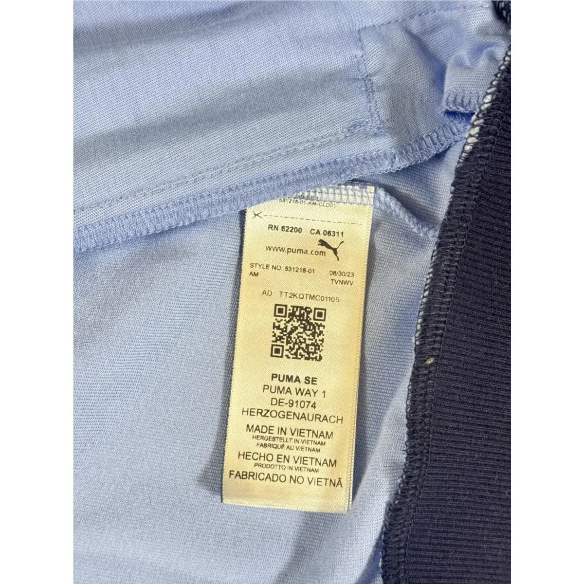 Puma clothing - Blue 9