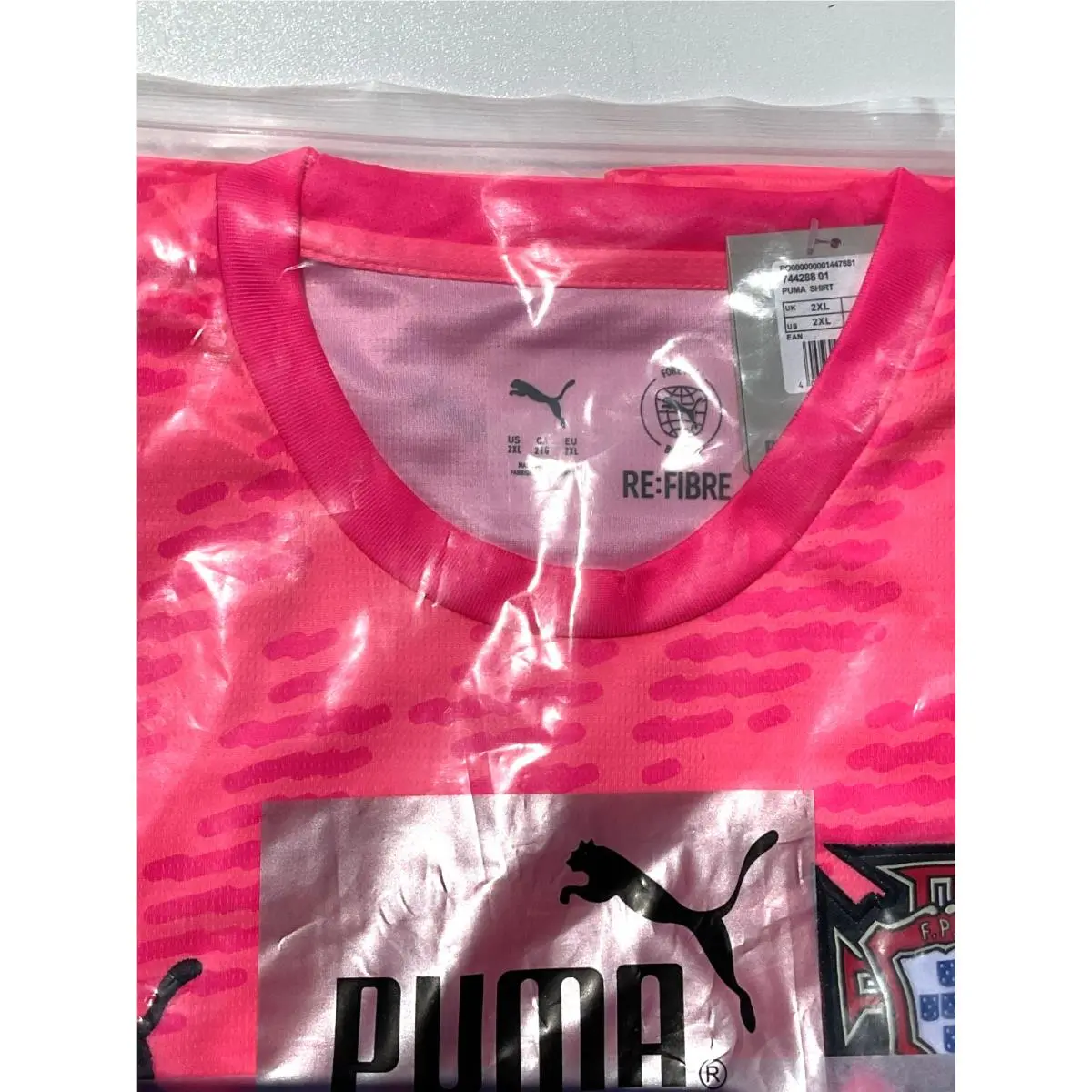 Puma clothing - PUMA  X Portugal X Salehe Bembury Authentic Goalkeeper Jersey - 78710081 - Pink 0