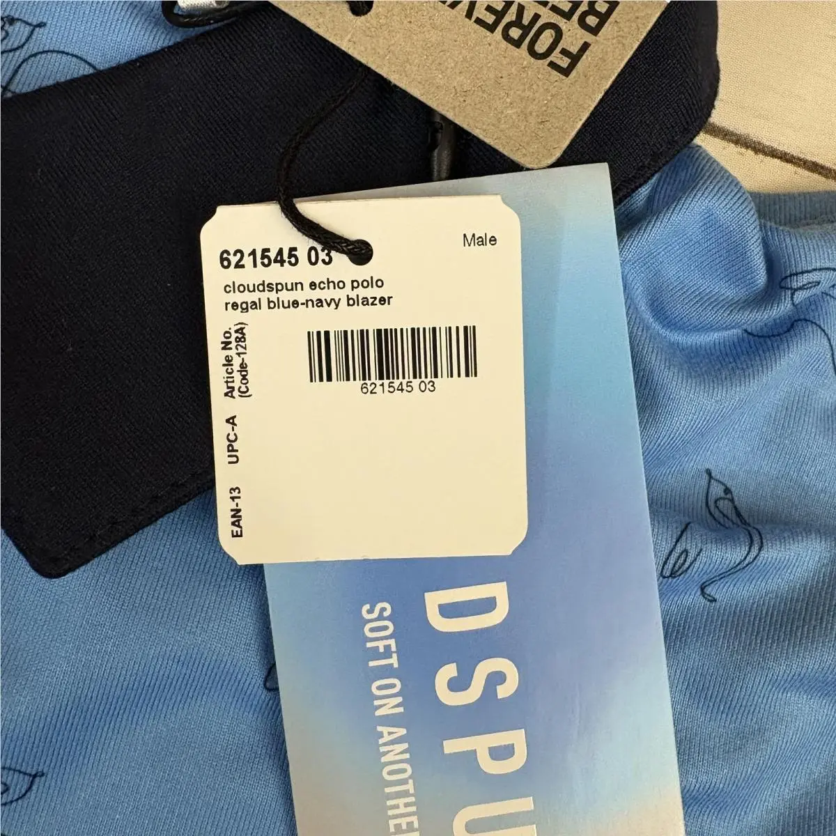 Puma clothing - Puma Cloudspun Polo Shirt - Cloudspun Polo Shirt - Blue 3