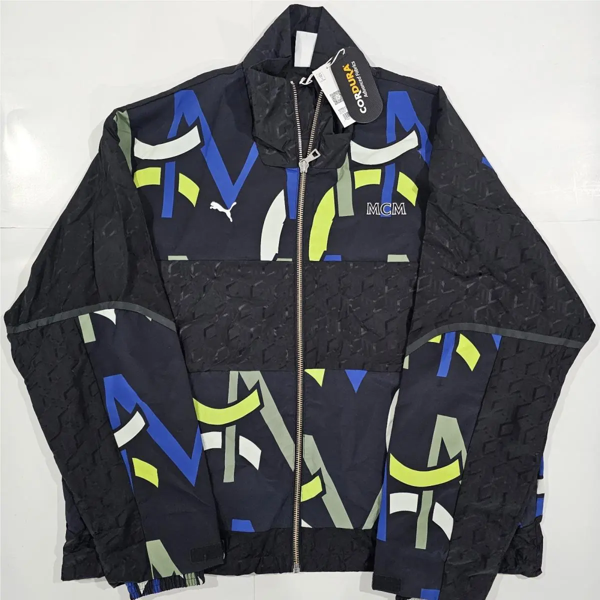 Puma X Mcm Track Top Jacket Men Size XL Limited Edition Black 537006-01