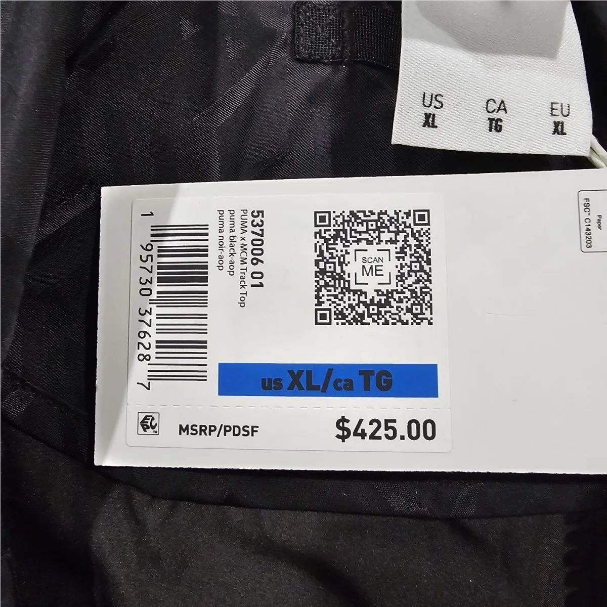 Puma clothing - Puma X MCM Track Jacket - Black 11