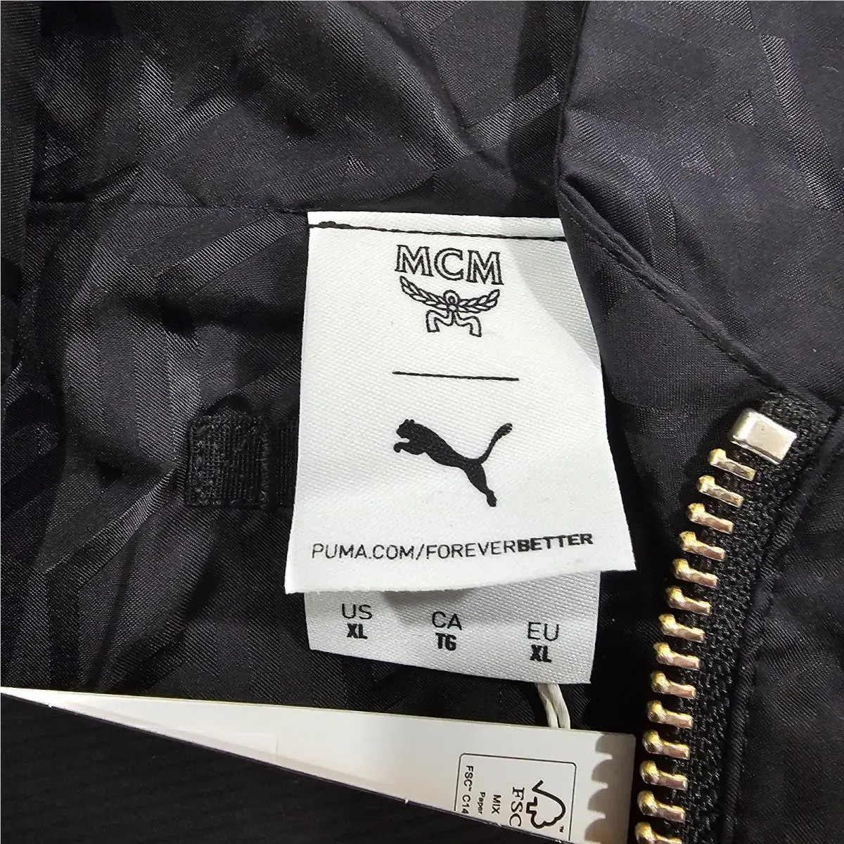 Puma clothing - Puma X MCM Track Jacket - Black 1