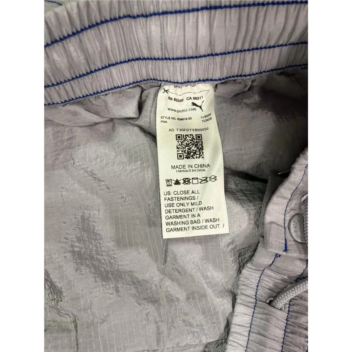 Puma clothing - Gray (UPC: 197673582022) 3