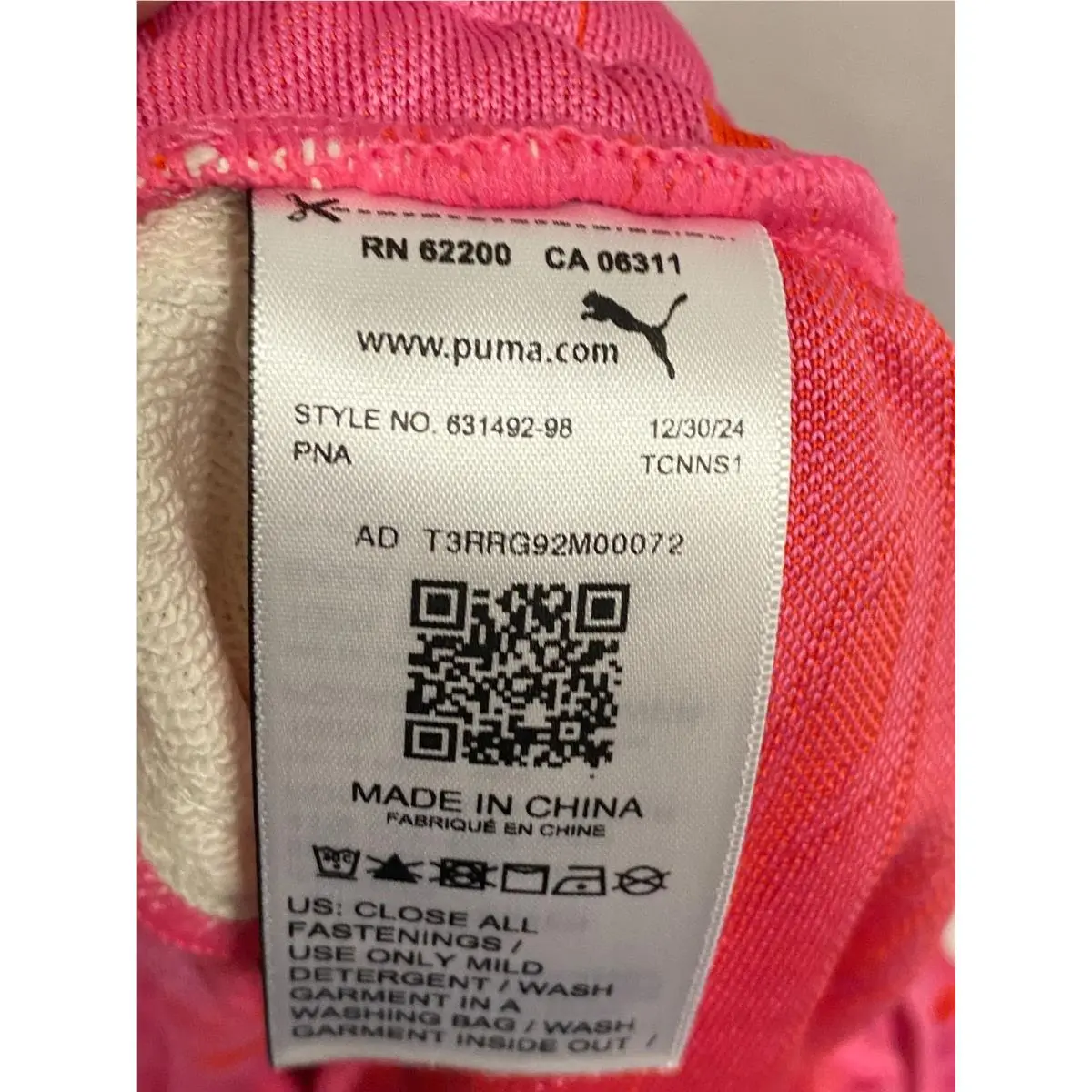 Puma clothing - The NeverWorn T7 - The NeverWorn - 62200 - Blossom (UPC: 197673583029) 13