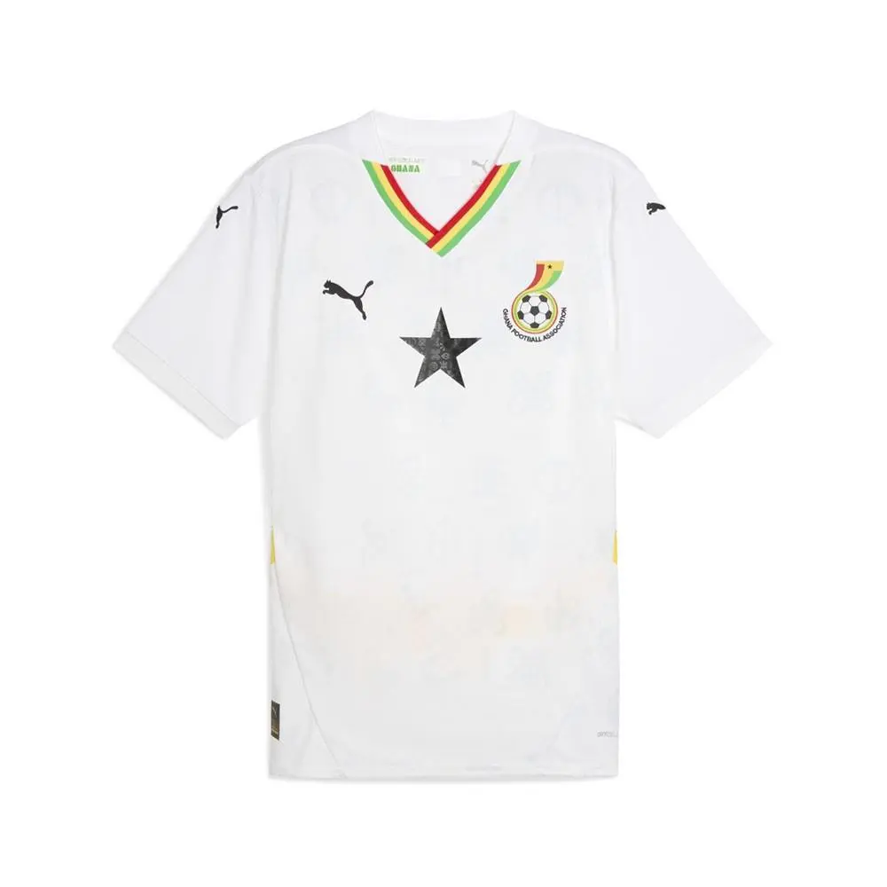 Puma Ghana Football Association Home Soccer Jersey Mens Size M 7771920