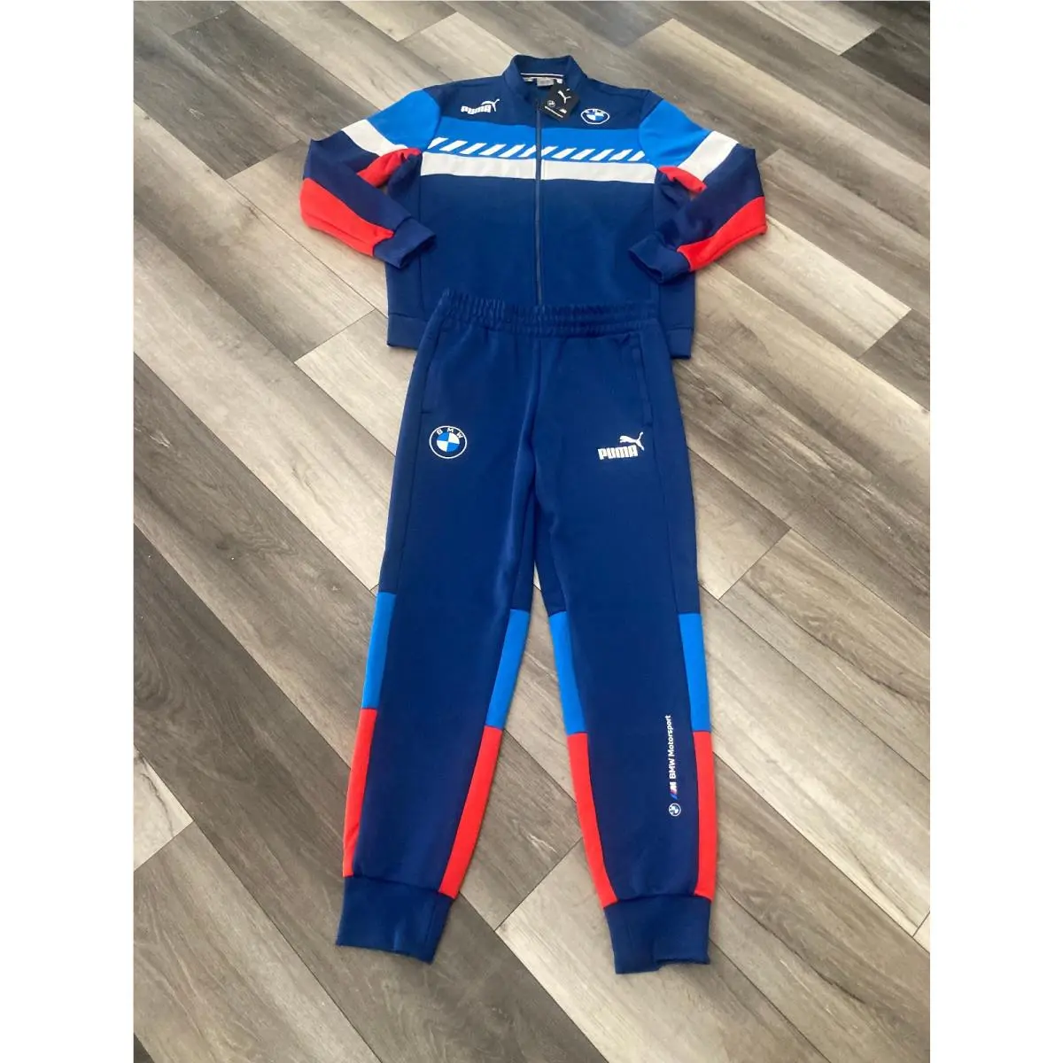 Puma clothing - Blue Red and White 15