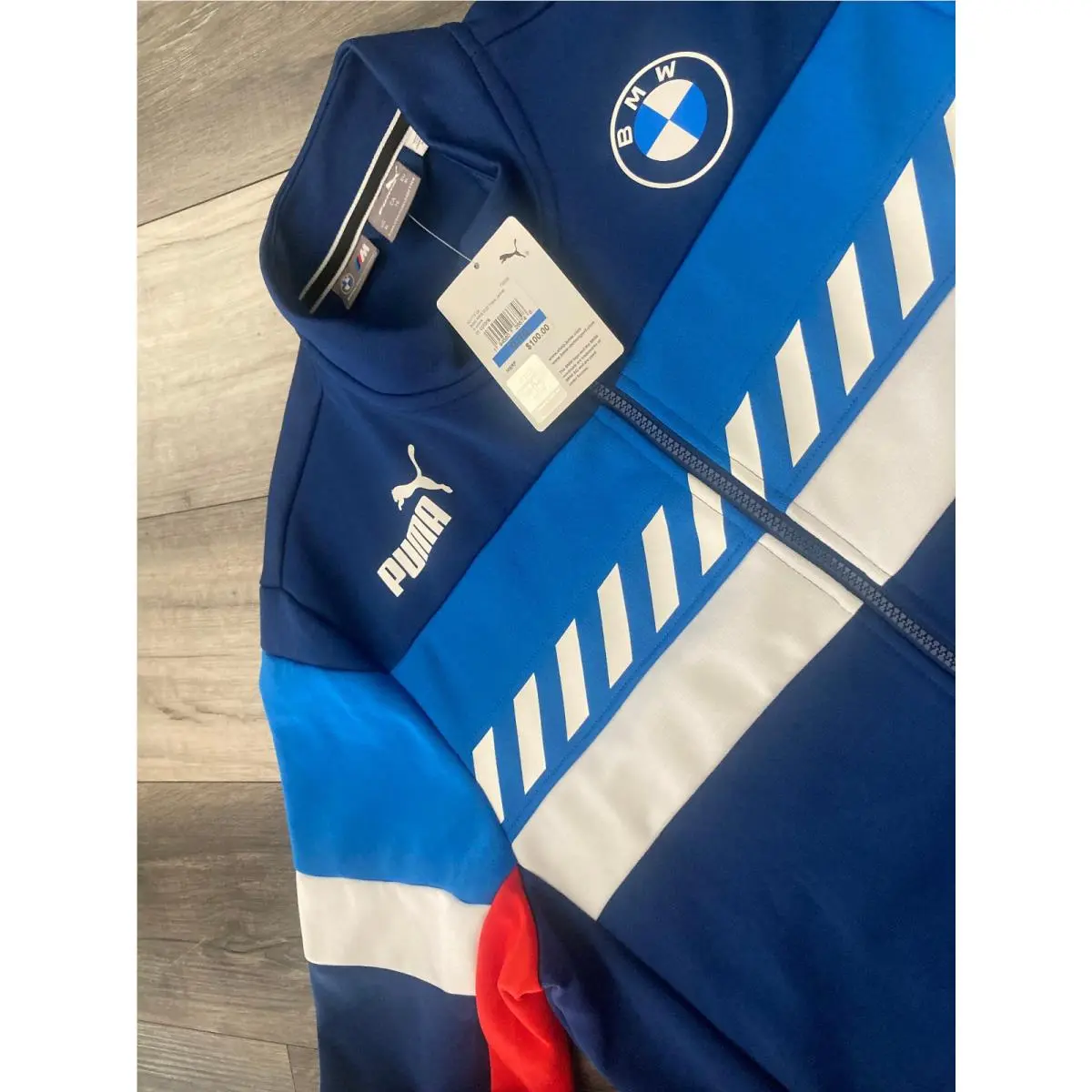 Puma clothing - Blue Red and White 17