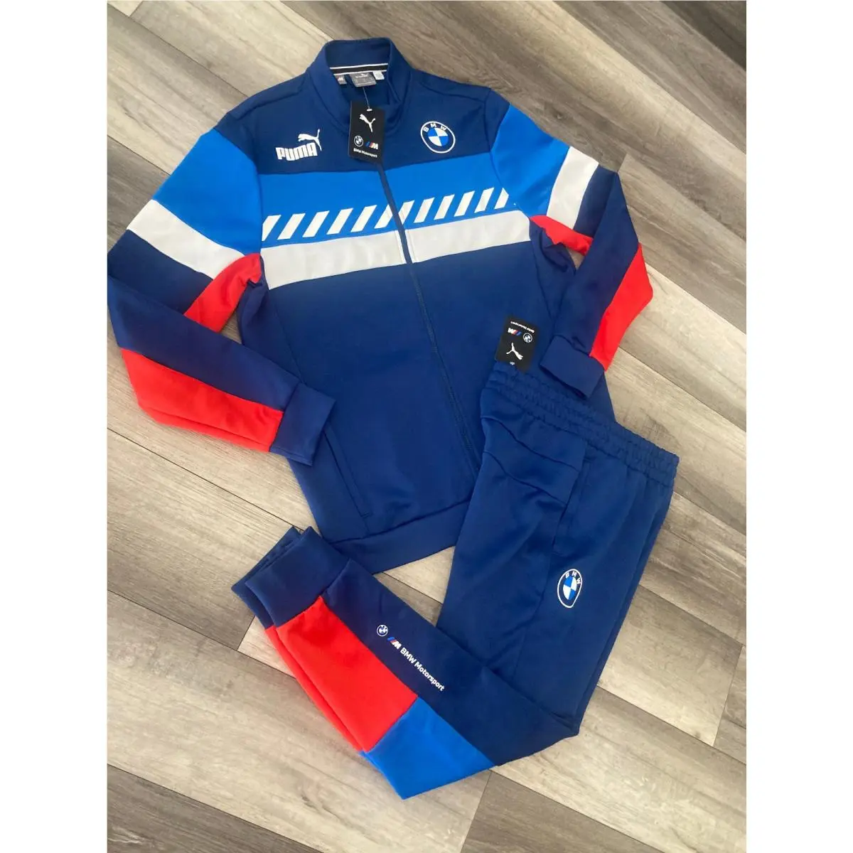 Puma clothing - Blue Red and White 19