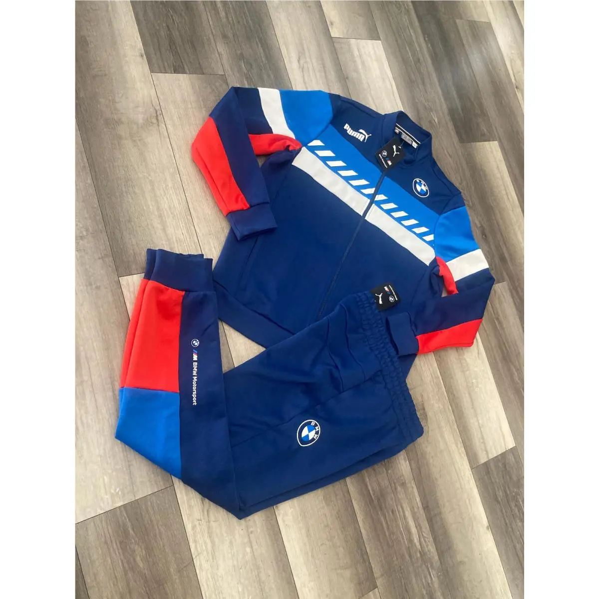 Puma clothing - Blue Red and White 20