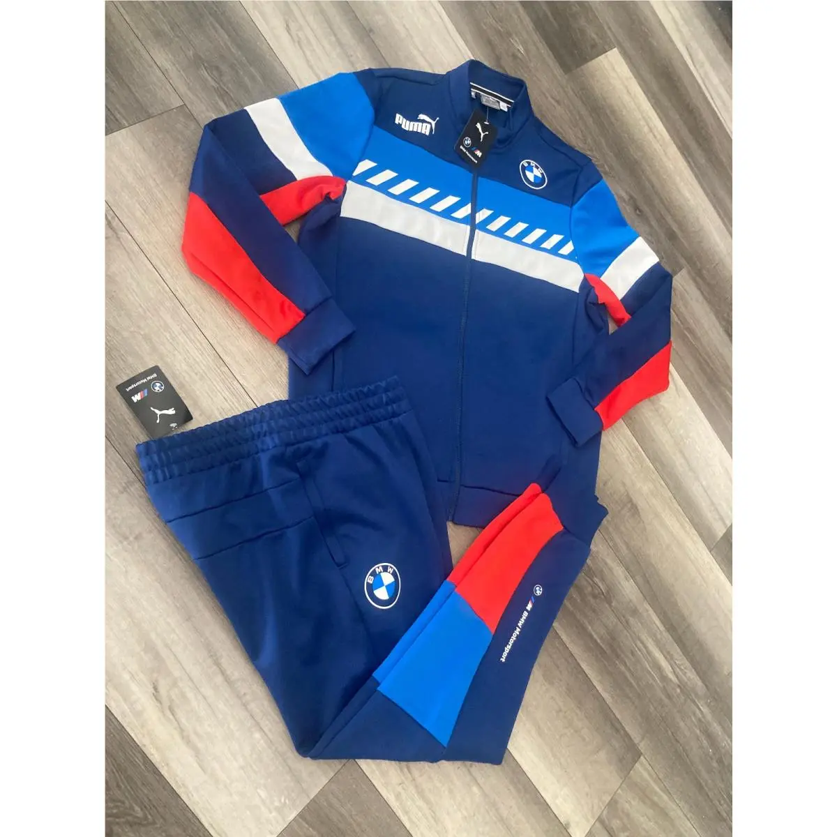 Puma clothing - Blue Red and White 21