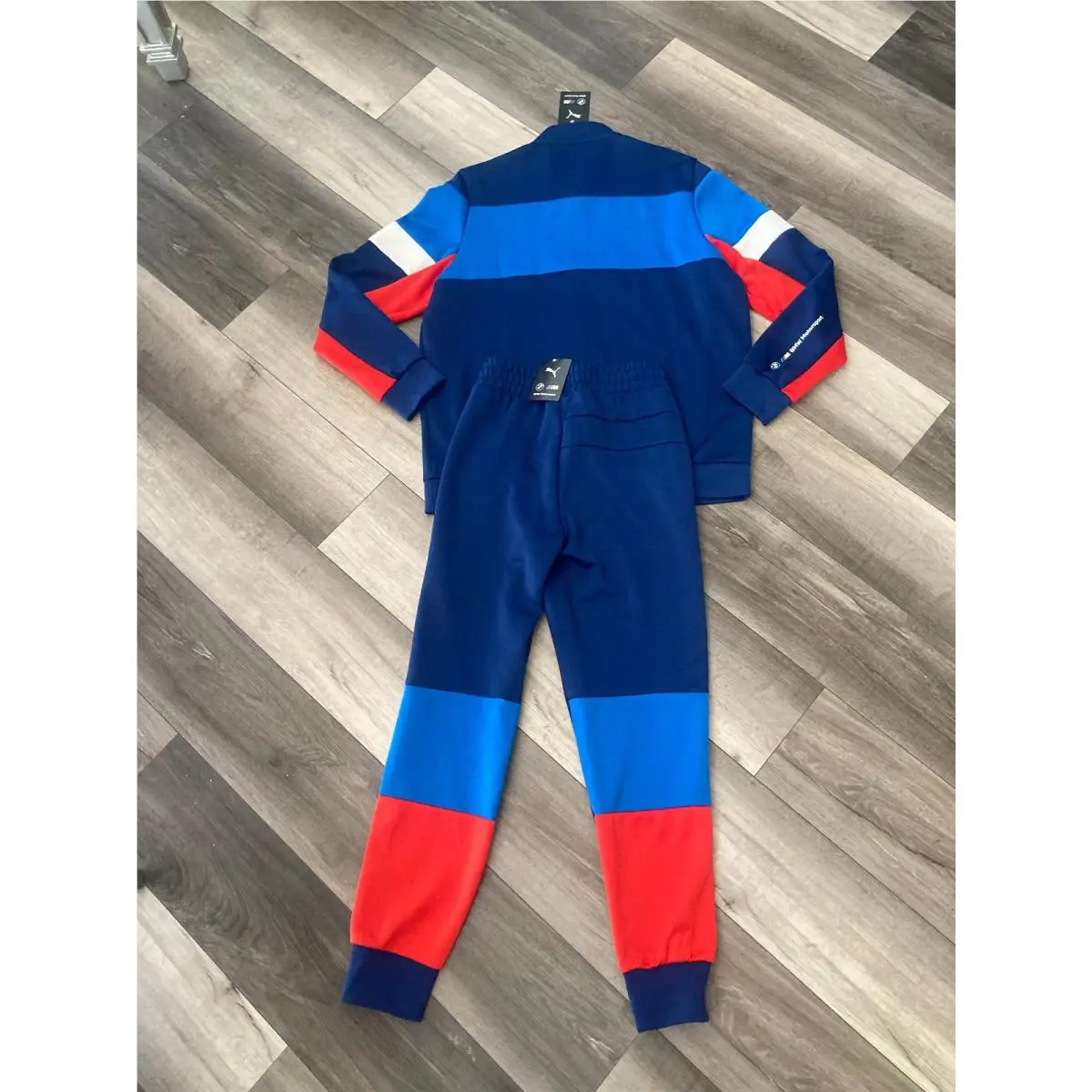 Puma clothing - Blue Red and White 3