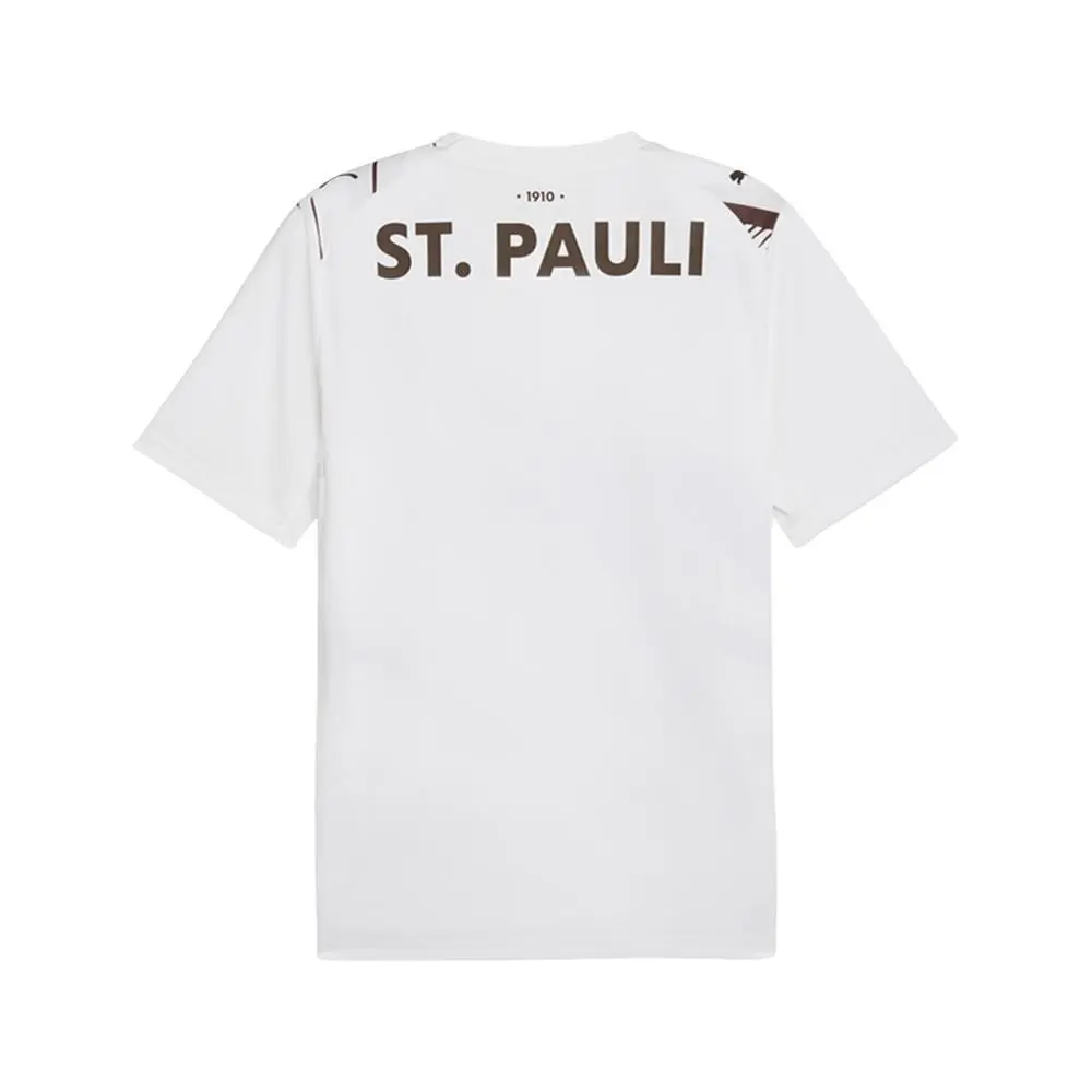 Puma clothing - PUMA Sankt Pauli F.C. Away Soccer Jersey - 78550602 - White (UPC: 199260883512) 0