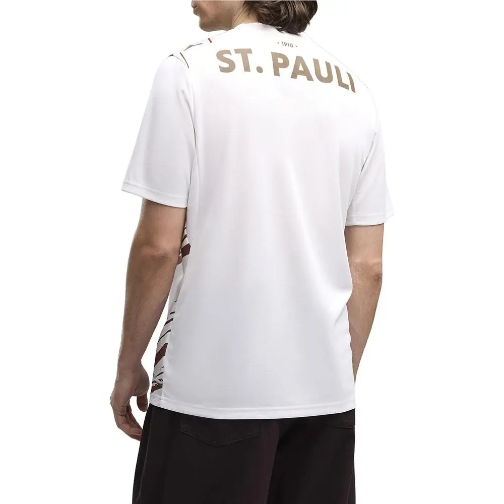Puma clothing - PUMA Sankt Pauli F.C. Away Soccer Jersey - 78550602 - White (UPC: 199260883512) 2