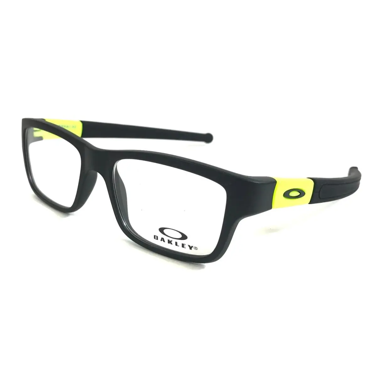 Kids Eyeglasses Frames Marshal XS OY8005-0149 Satin Black Green 49-15-128 by Oakley