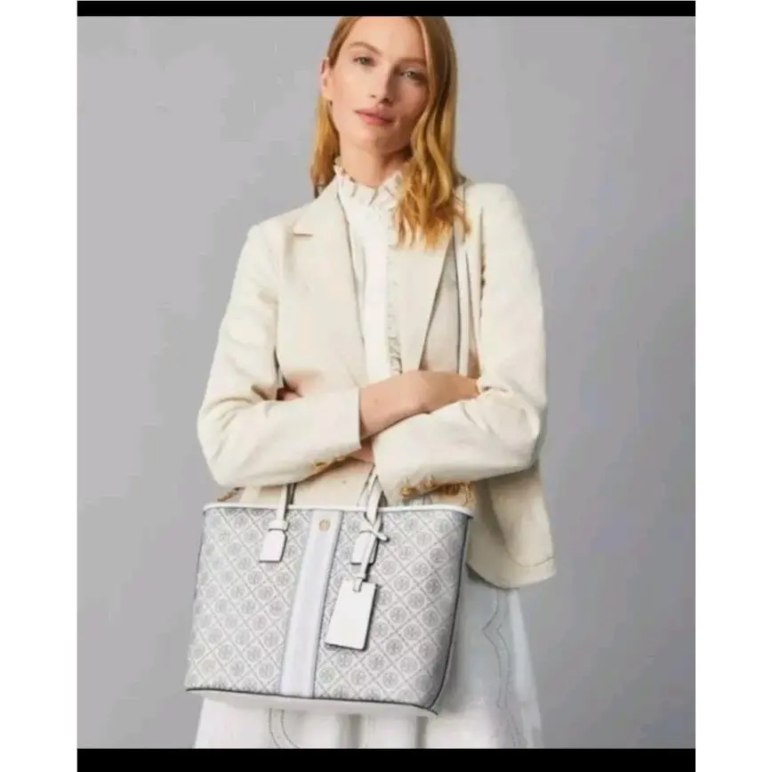 T Monogram Tote Size Small by Tory Burch