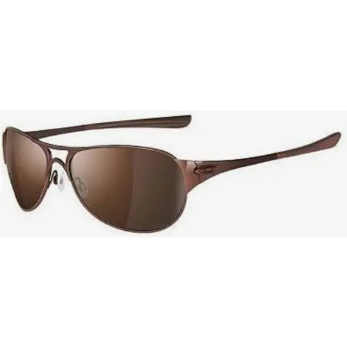 Women`s Restless Iridium Polarized Sunglasses 65-15-130 Shy Brown 12-996 by Oakley
