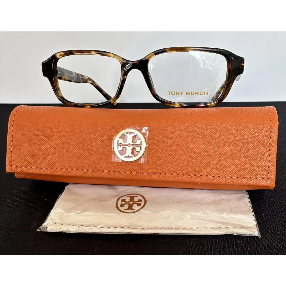 Tory Burch Women Eyeglasses Frames Case Model TY 2030 1150 Color Havana