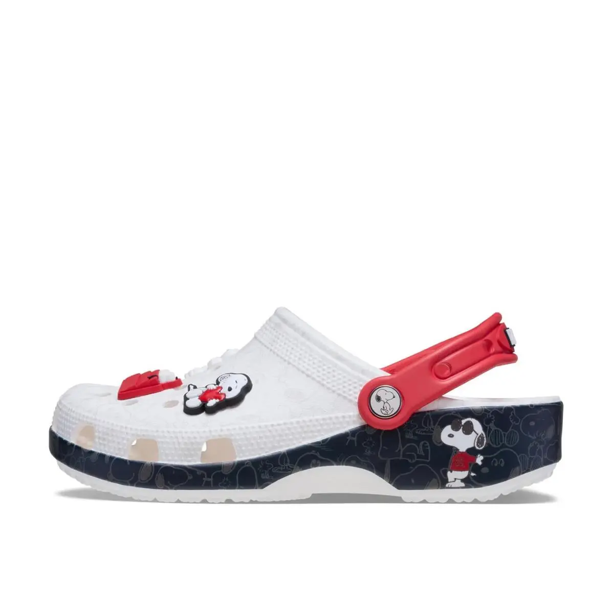 Crocs shoes - White/Black/Red 0
