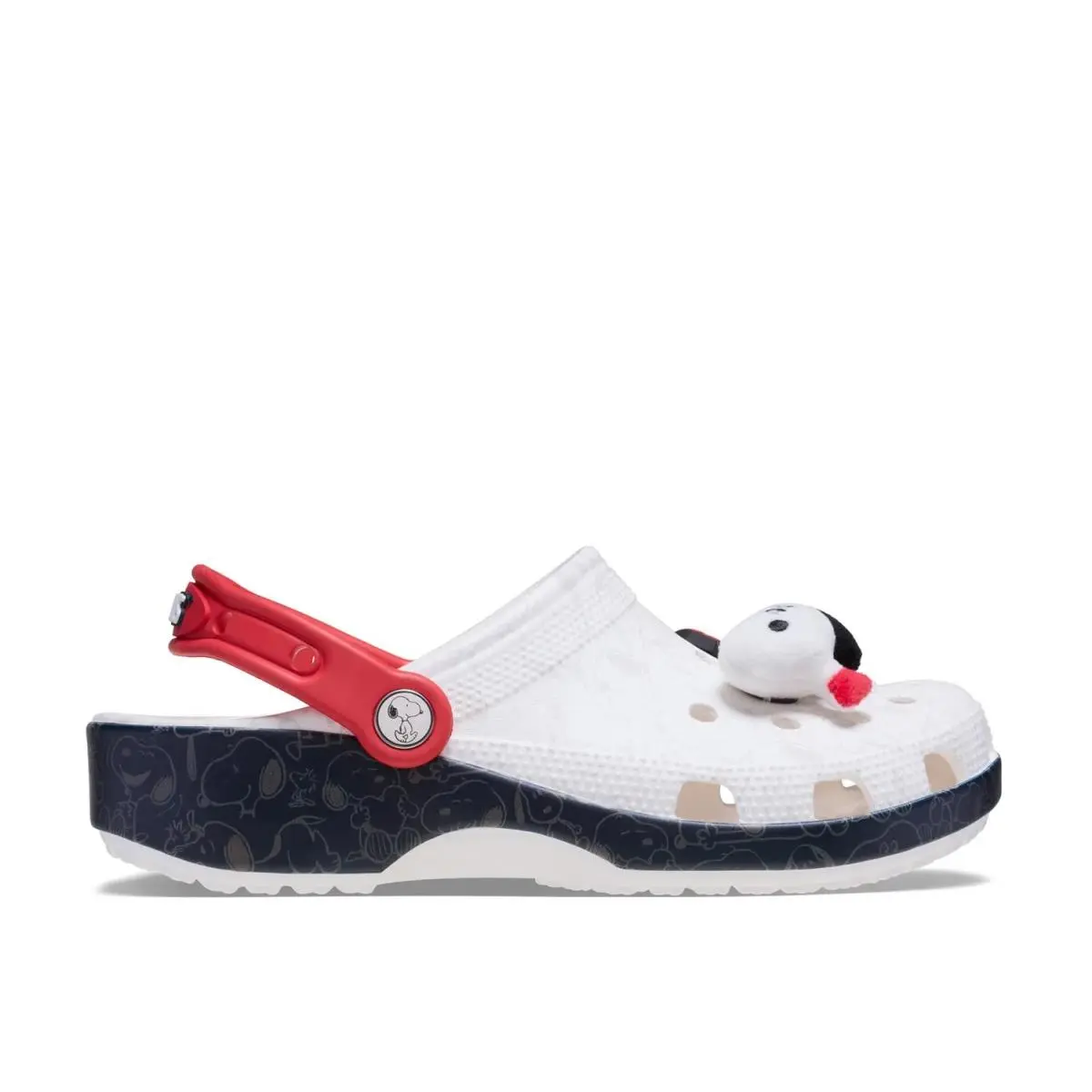Crocs shoes - White/Black/Red 9